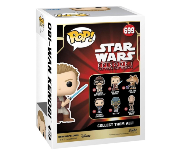 Funko POP Star Wars: PM 25th - Obi-Wan (Young) - 1260922 - zdjęcie 4